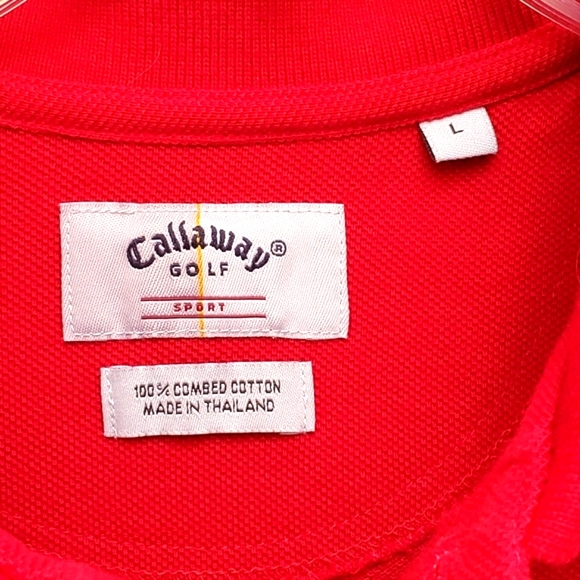 🏠 CALLAWAY Golf shirt Long Sleeve Size L - Picture 2 of 11